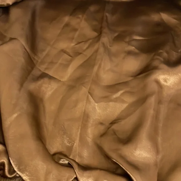 Real Leather Bomber Jacket Size 8 - Picture 6 of 8